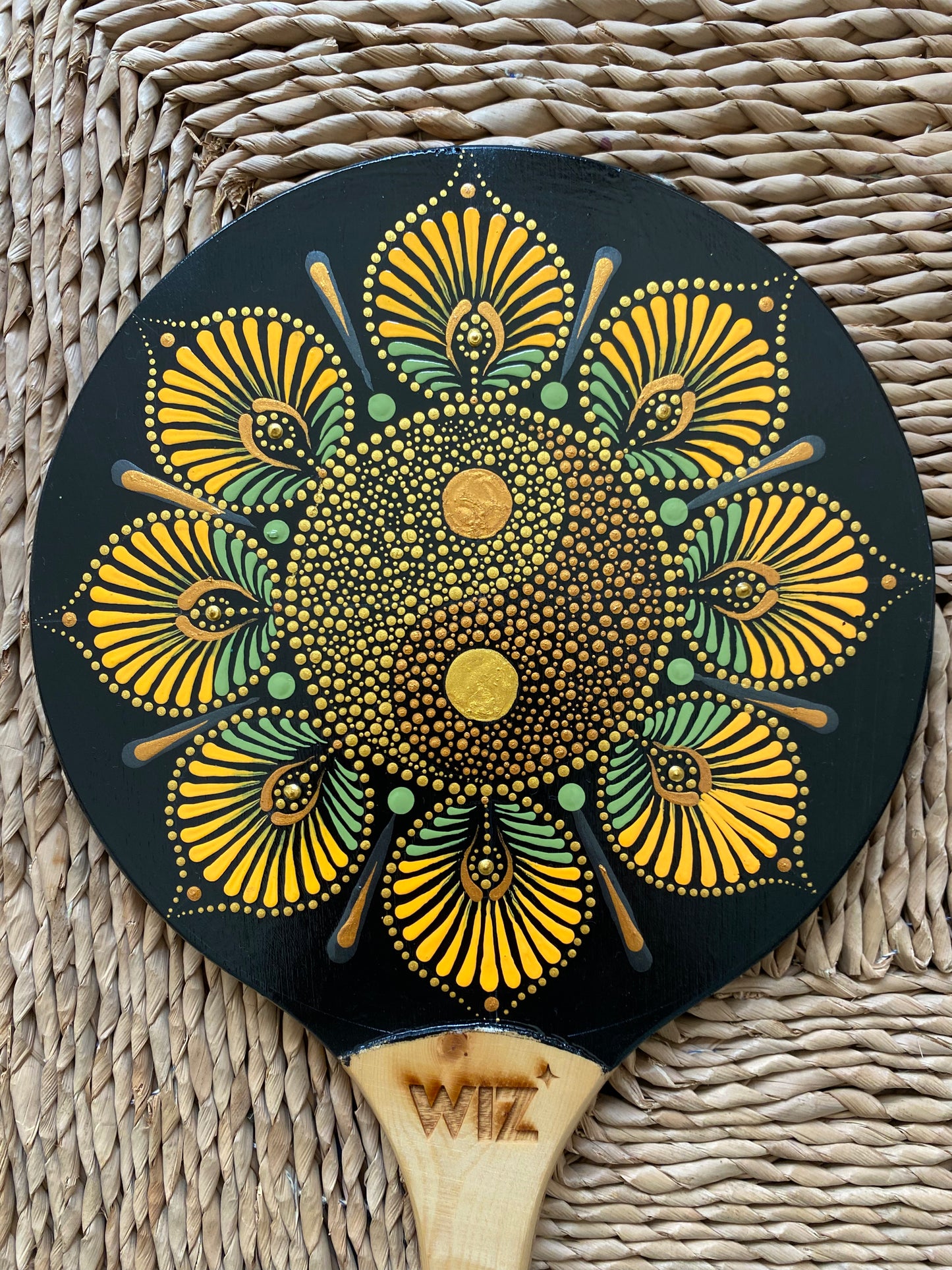 Rackets Mandala art