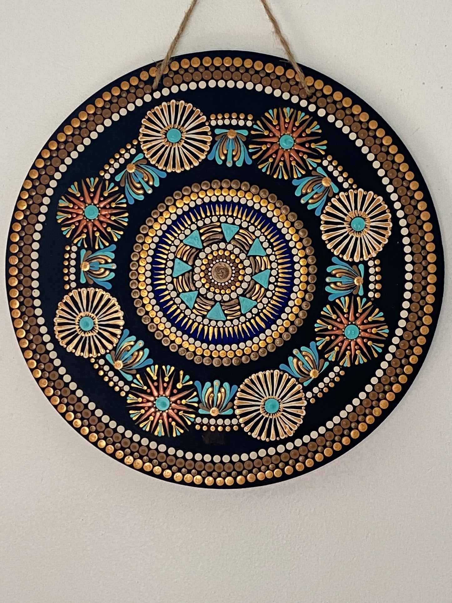 SOLD Gold Mandala