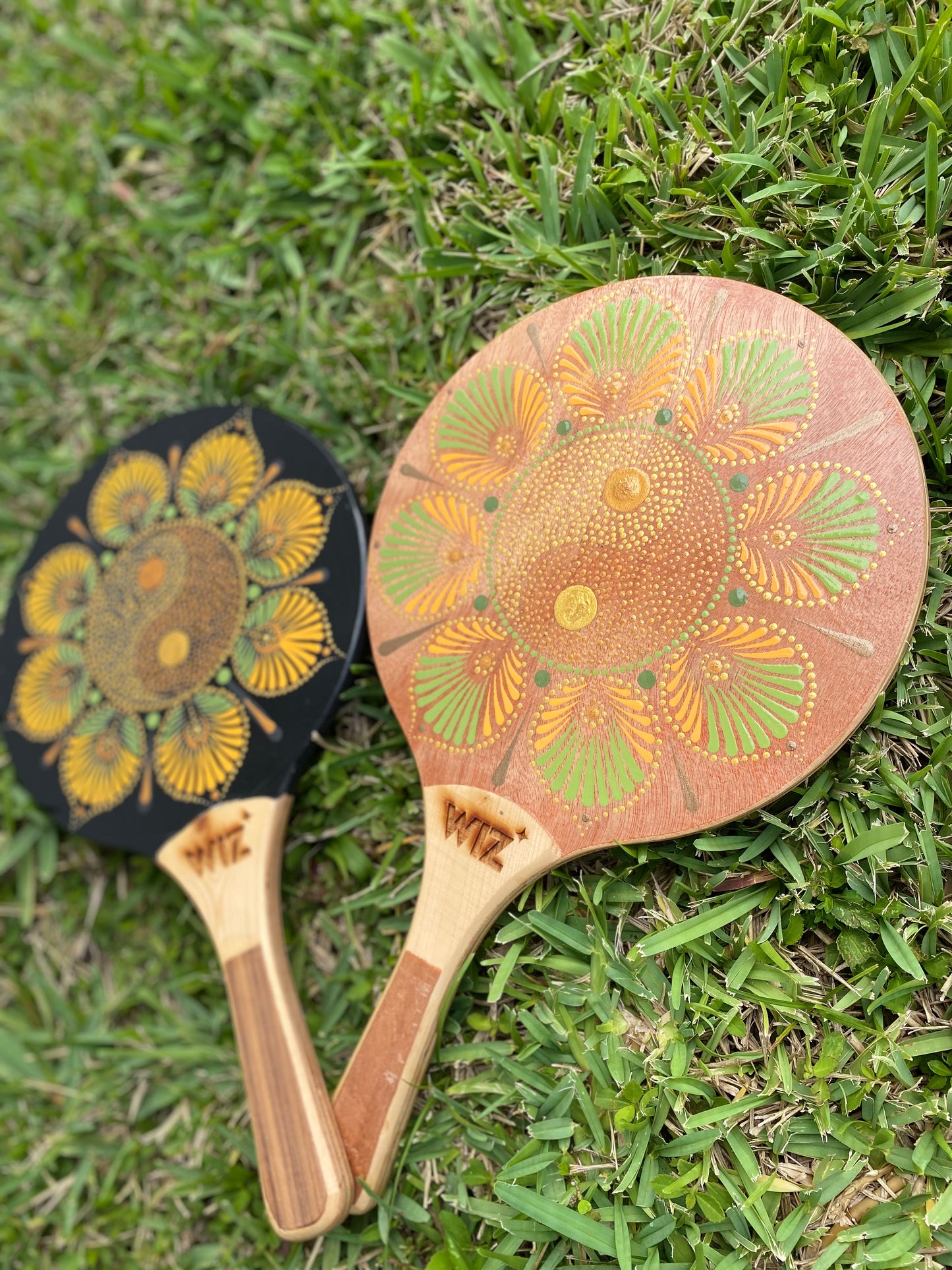Rackets Mandala art