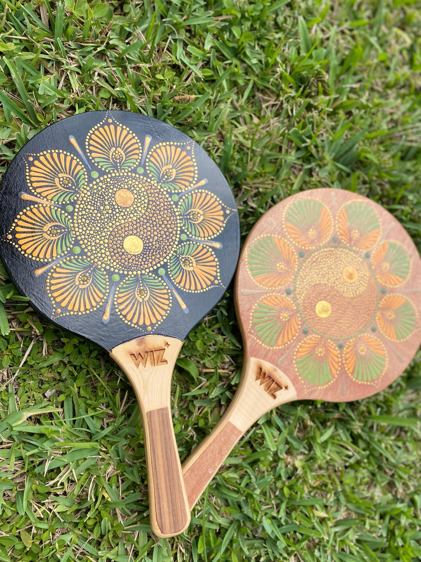 Rackets Mandala art