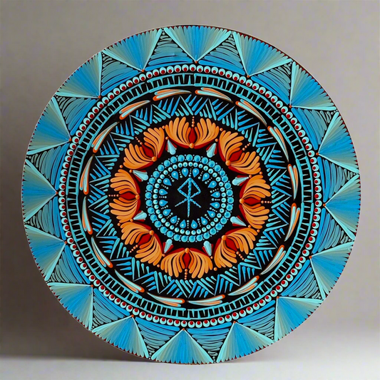 SOLD Courage rune Mandala