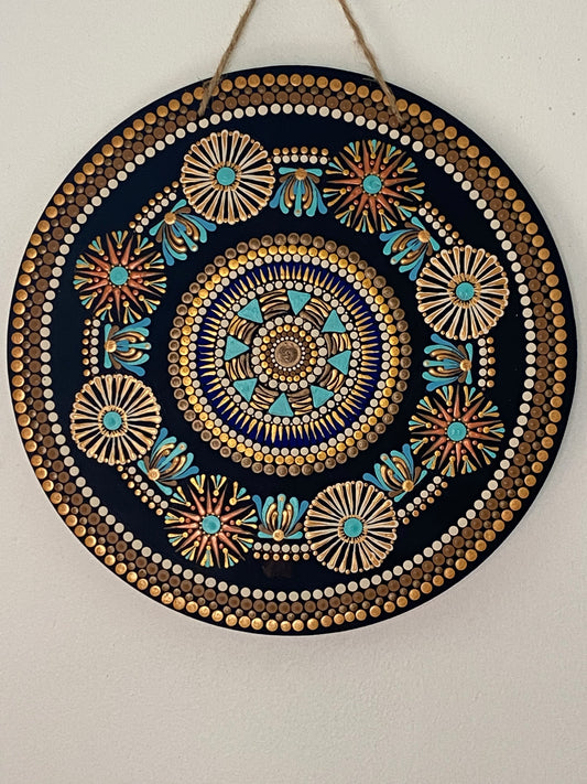 SOLD Gold Mandala